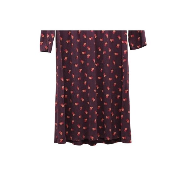 Garnet Hill Baby Doll Dress Size Small Floral Boho Preppy Casual Stretch - Picture 2 of 12